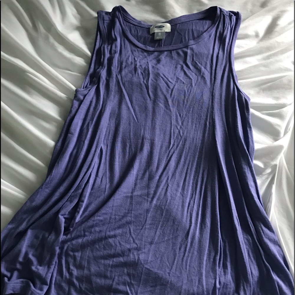 Flowy Purple Tank Top